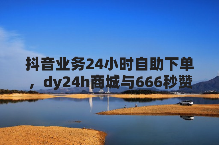 抖音业务24小时自助下单，dy24h商城与666秒赞吧携手提供全天候优惠服务