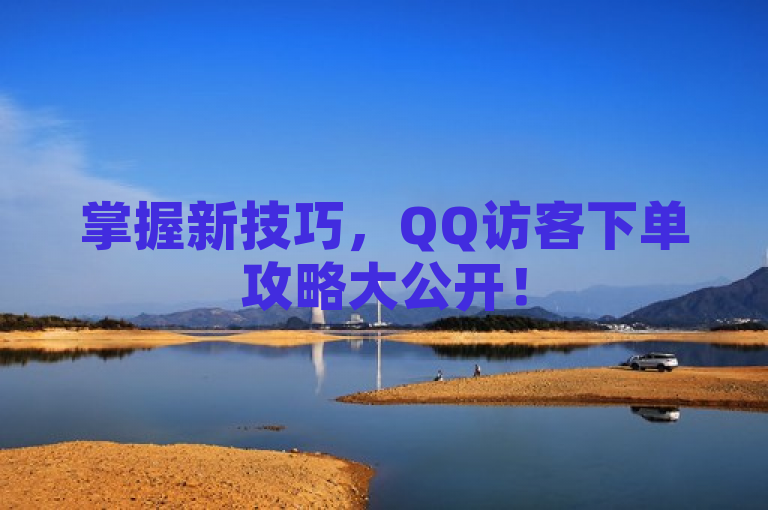 掌握新技巧，QQ访客下单攻略大公开！