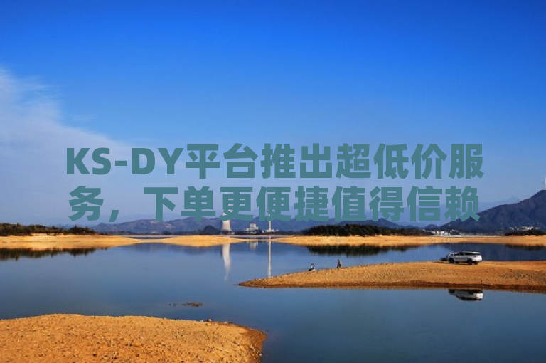 KS-DY平台推出超低价服务，下单更便捷值得信赖