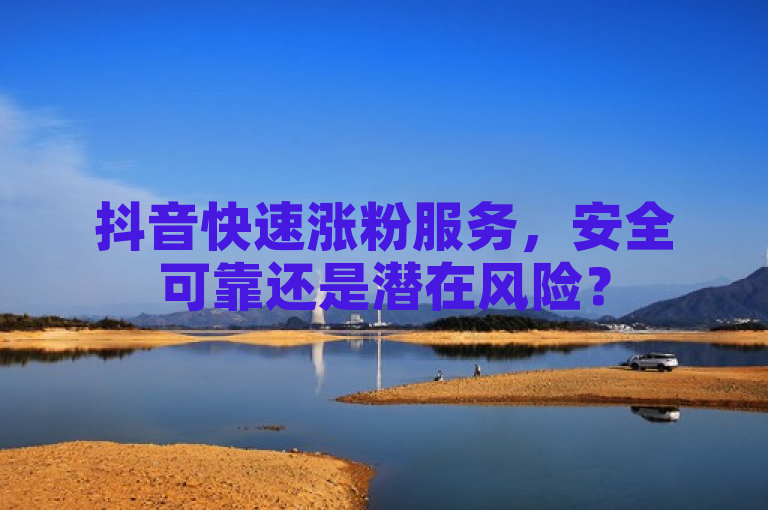 抖音快速涨粉服务，安全可靠还是潜在风险？