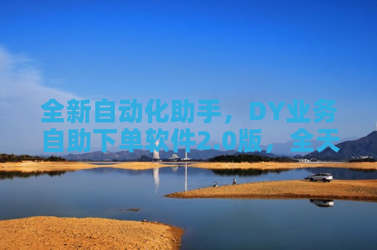 全新自动化助手，DY业务自助下单软件2.0版，全天候智能订单处理