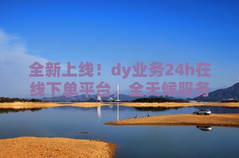 全新上线！dy业务24h在线下单平台，全天候服务不间断