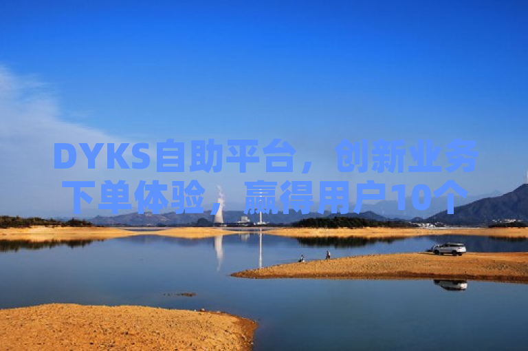 DYKS自助平台，创新业务下单体验，赢得用户10个赞