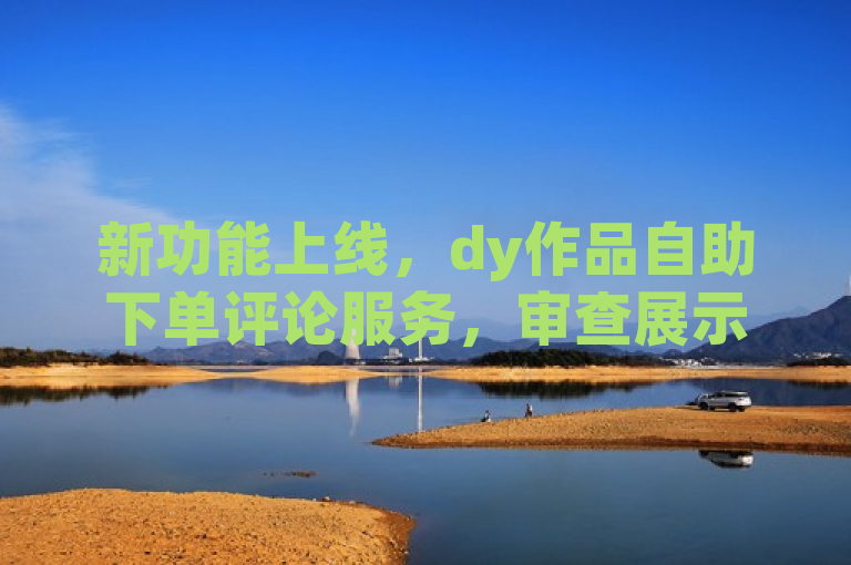 新功能上线，dy作品自助下单评论服务，审查展示更巧妙