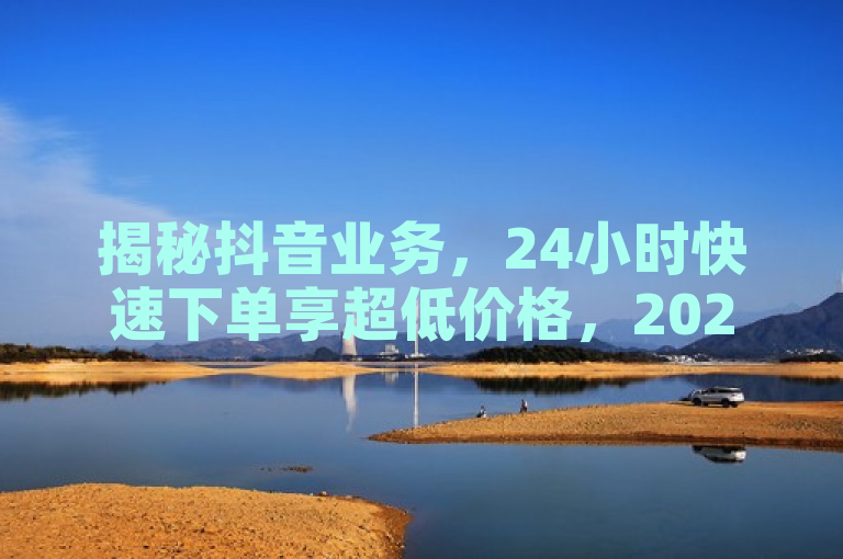 揭秘抖音业务，24小时快速下单享超低价格，2025年必学技巧！