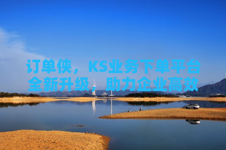 订单侠，KS业务下单平台全新升级，助力企业高效管理