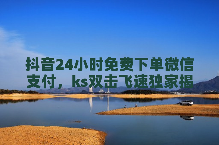 抖音24小时免费下单微信支付，ks双击飞速独家揭秘