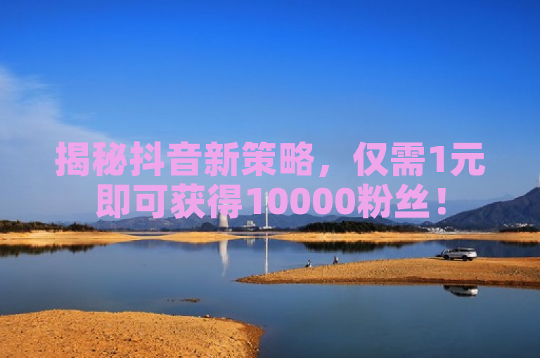 揭秘抖音新策略，仅需1元即可获得10000粉丝！