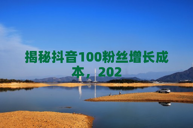 揭秘抖音100粉丝增长成本，2025年必学策略