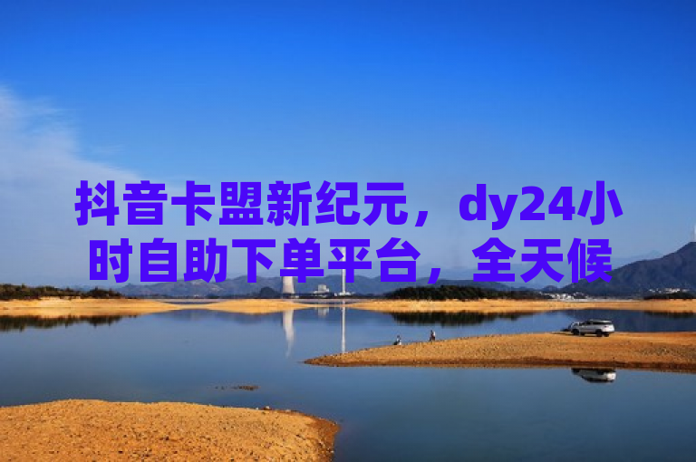 抖音卡盟新纪元，dy24小时自助下单平台，全天候助力短视频营销革命