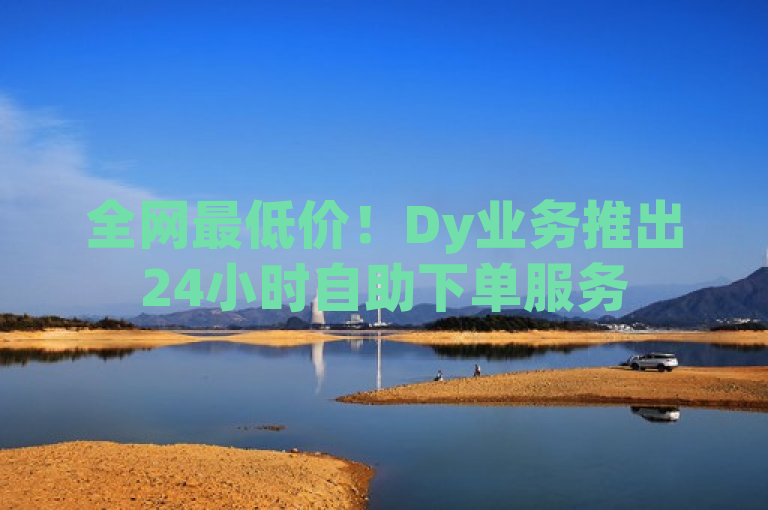 全网最低价！Dy业务推出24小时自助下单服务