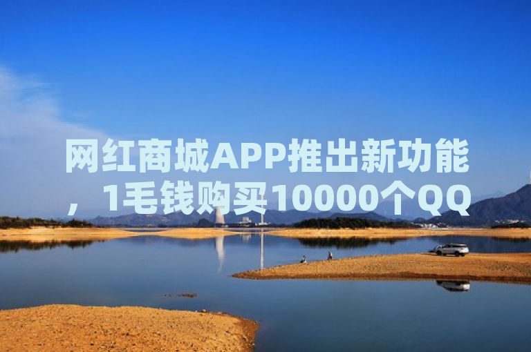 网红商城APP推出新功能，1毛钱购买10000个QQ点赞，微信支付便捷下单助力粉丝运营