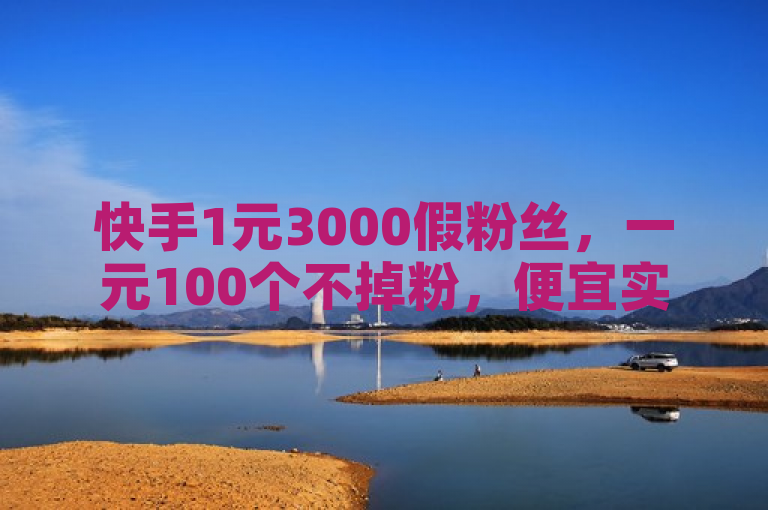 快手1元3000假粉丝，一元100个不掉粉，便宜实惠。