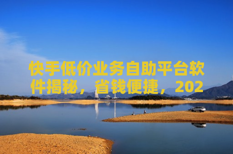 快手低价业务自助平台软件揭秘，省钱便捷，2024必学！