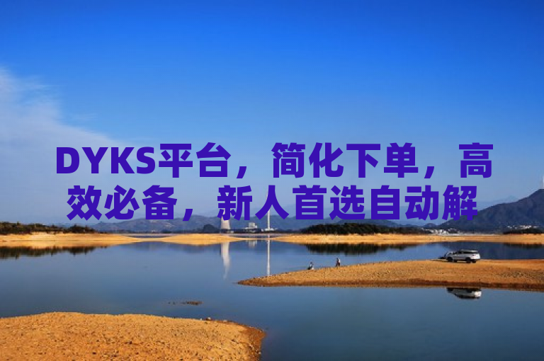 DYKS平台，简化下单，高效必备，新人首选自动解决方案！