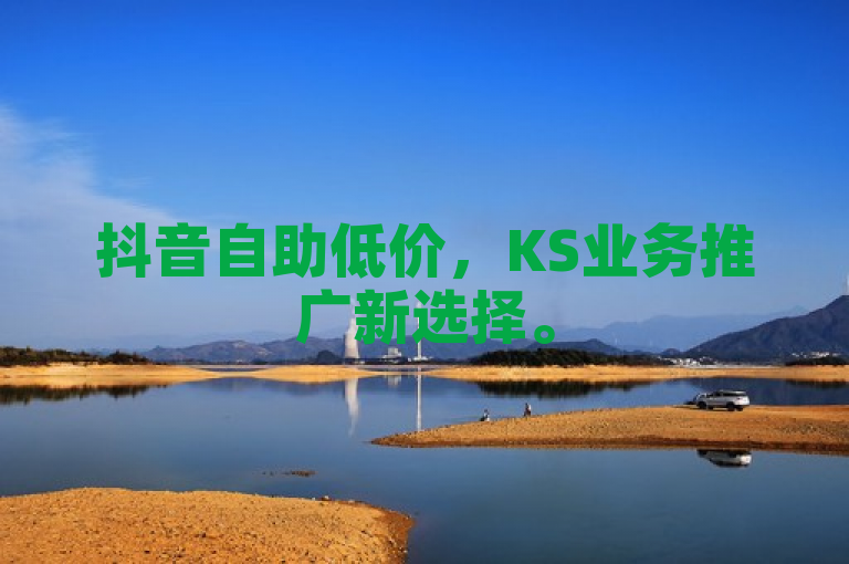 抖音自助低价，KS业务推广新选择。