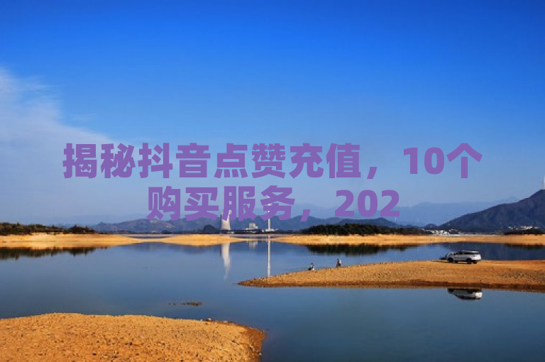 揭秘抖音点赞充值，10个购买服务，2025年必学技巧！