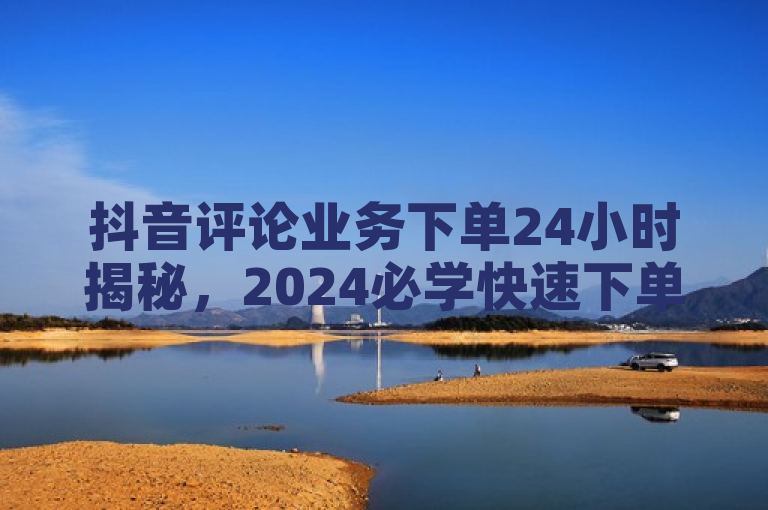 抖音评论业务下单24小时揭秘，2024必学快速下单技巧。