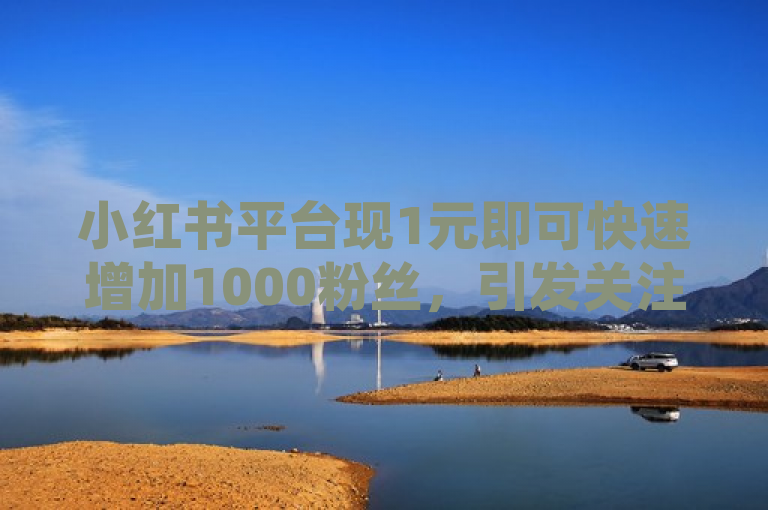 小红书平台现1元即可快速增加1000粉丝，引发关注。