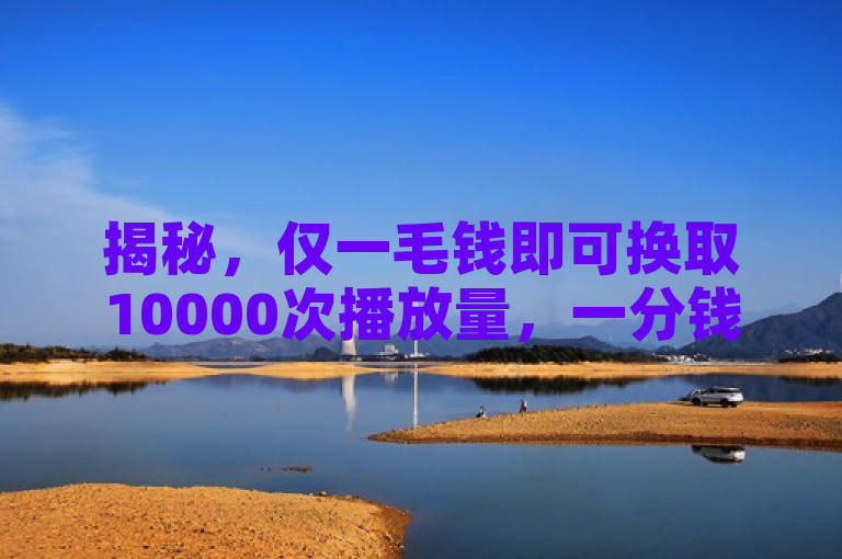 揭秘，仅一毛钱即可换取10000次播放量，一分钱打造万次播放量的秘密秘籍！