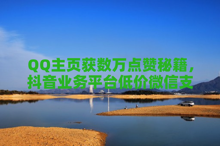 QQ主页获数万点赞秘籍，抖音业务平台低价微信支付，卡盟提供便捷服务。