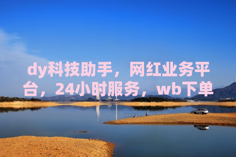 dy科技助手，网红业务平台，24小时服务，wb下单网站，低价优惠。