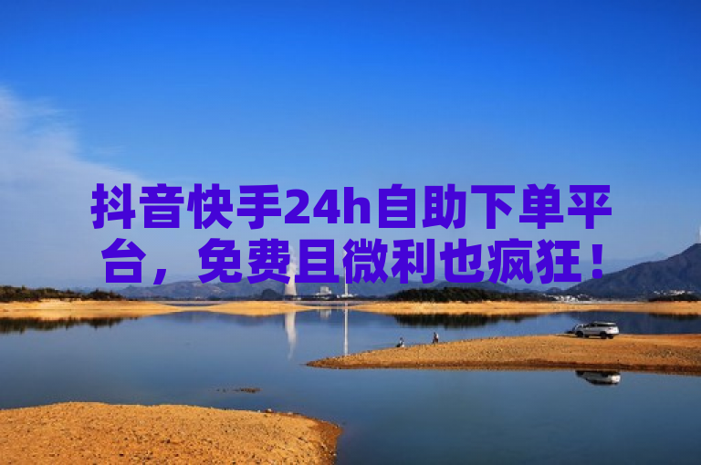 抖音快手24h自助下单平台，免费且微利也疯狂！