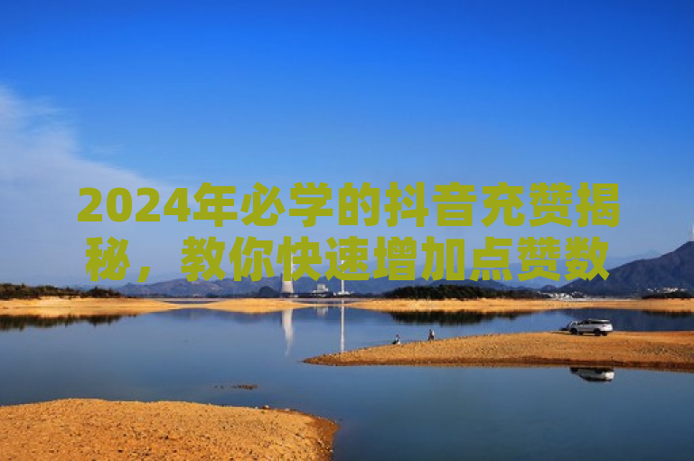 2024年必学的抖音充赞揭秘，教你快速增加点赞数！