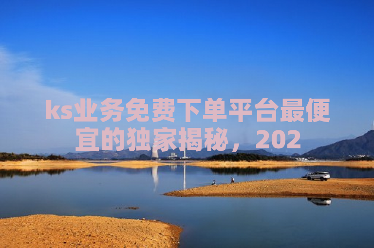 ks业务免费下单平台最便宜的独家揭秘，2025必学的实惠服务！