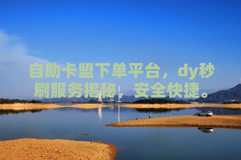 自助卡盟下单平台，dy秒刷服务揭秘，安全快捷。