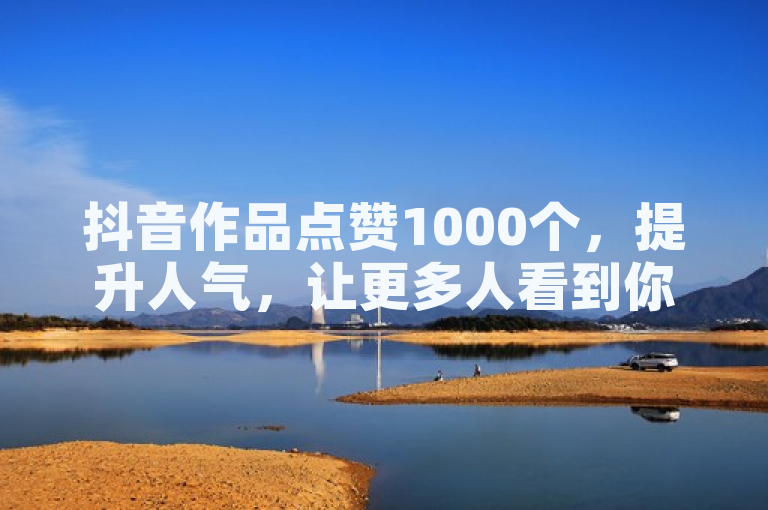 抖音作品点赞1000个，提升人气，让更多人看到你的创意。