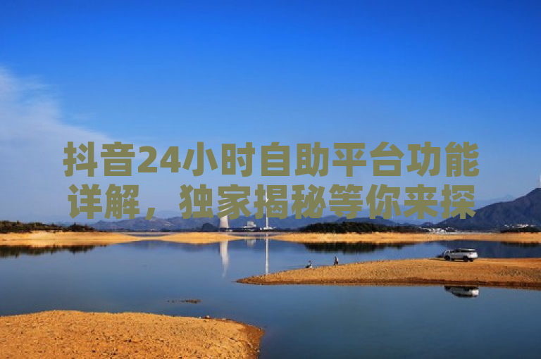 抖音24小时自助平台功能详解，独家揭秘等你来探索！