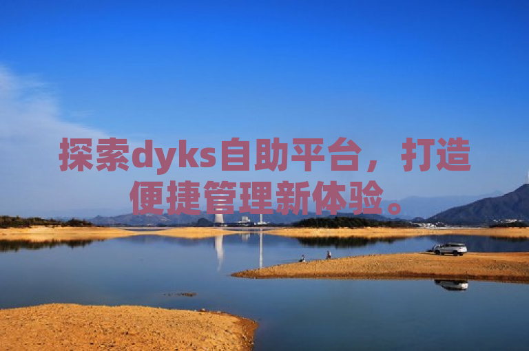 探索dyks自助平台，打造便捷管理新体验。