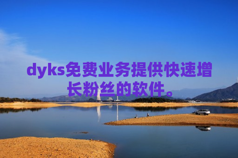 dyks免费业务提供快速增长粉丝的软件。