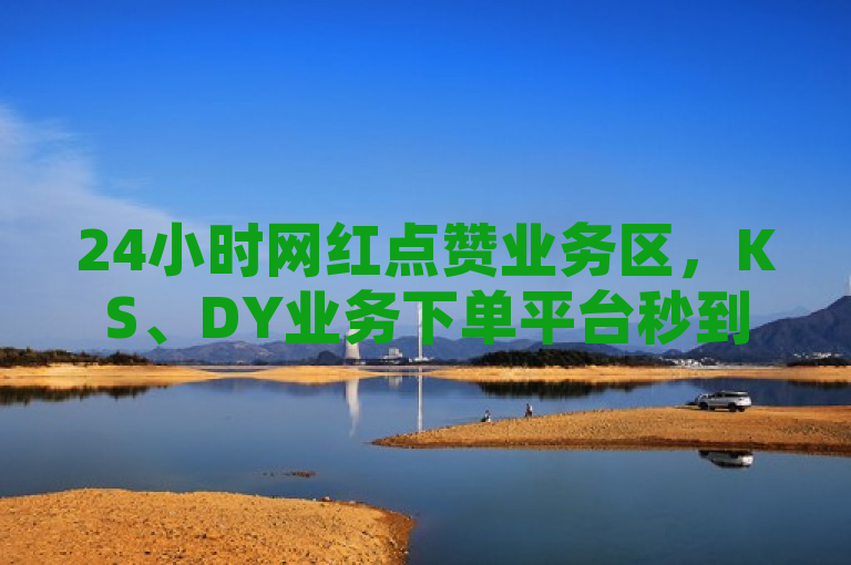 24小时网红点赞业务区，KS、DY业务下单平台秒到。